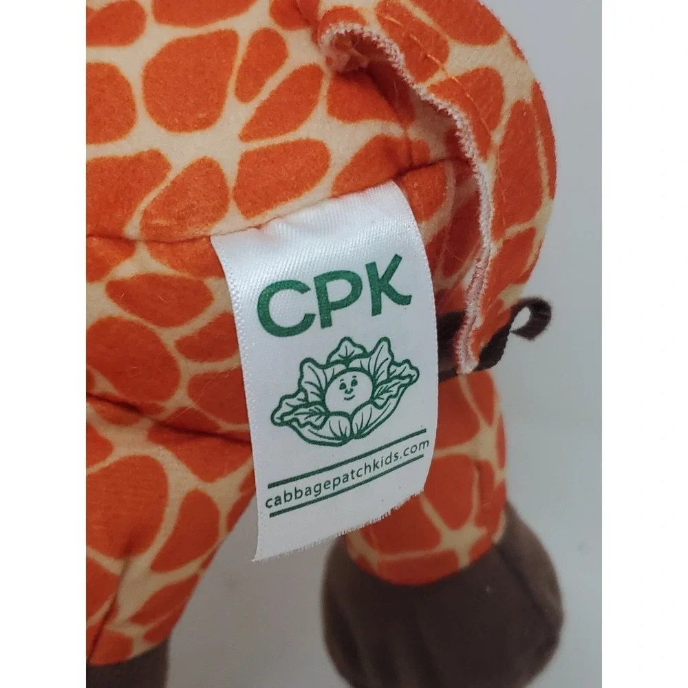 Cabbage Patch Kids Cuties Collection Safari Friends Lola Giraffe Plush Baby Doll